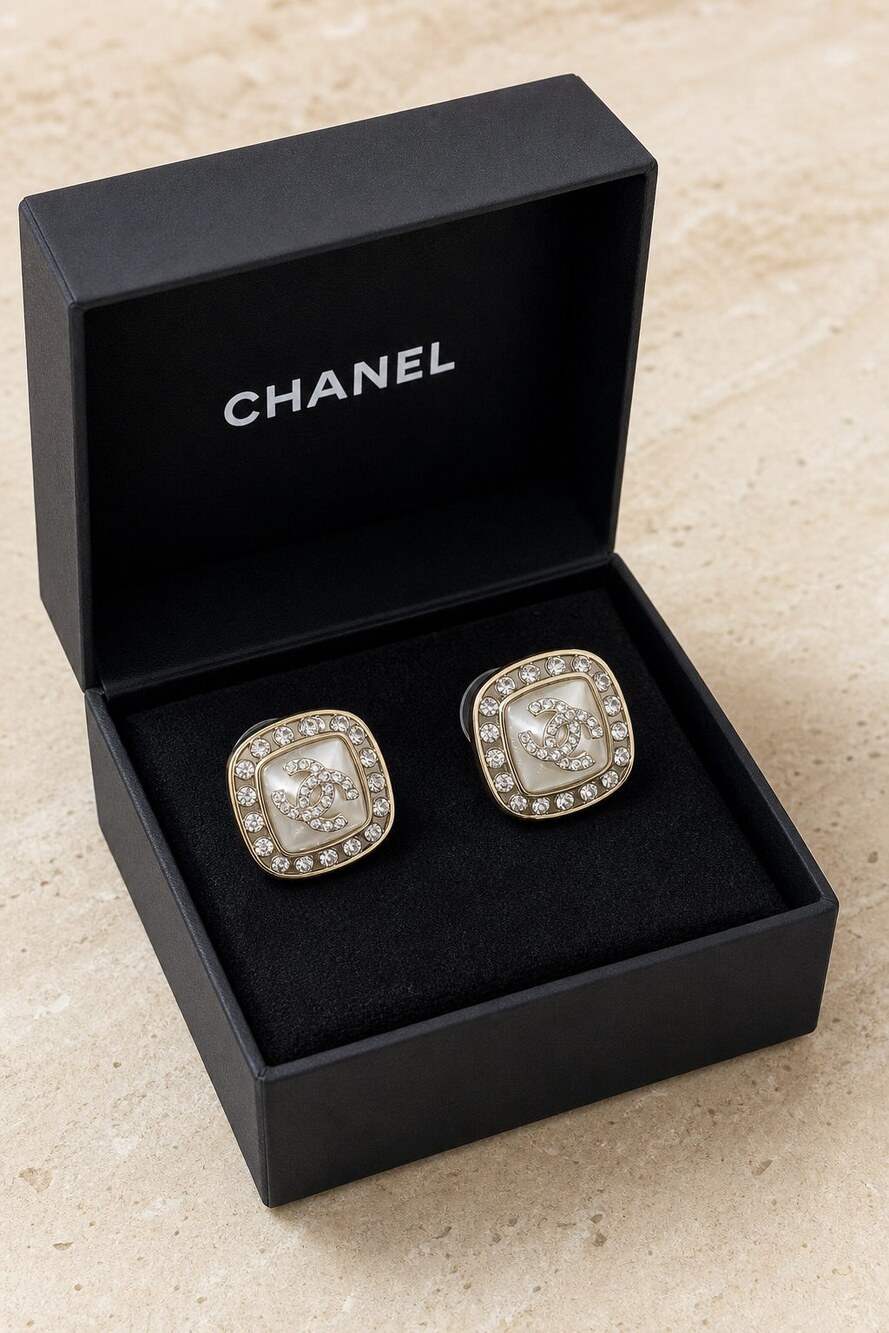 CHANEL Classic Parisian Earrings Style 24 | New with Box - Picture 2 of 9